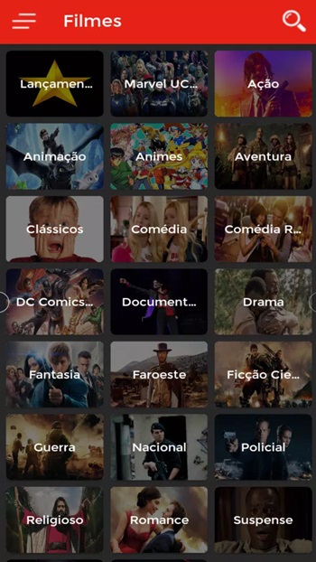 cinema apk vermelho