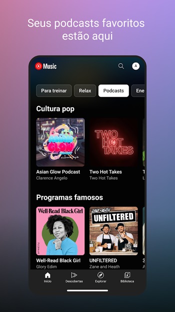 youtube music apk baixar